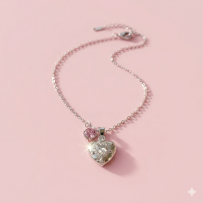 Vòng Cổ Moissanite - Nguyệt Dạ Chân Tâm